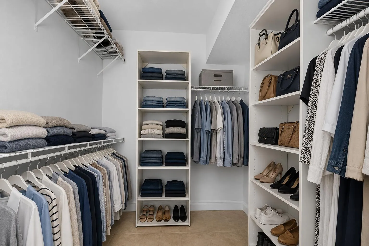 MAIN BEDROOM CLOSET VIRTUAL FURN.