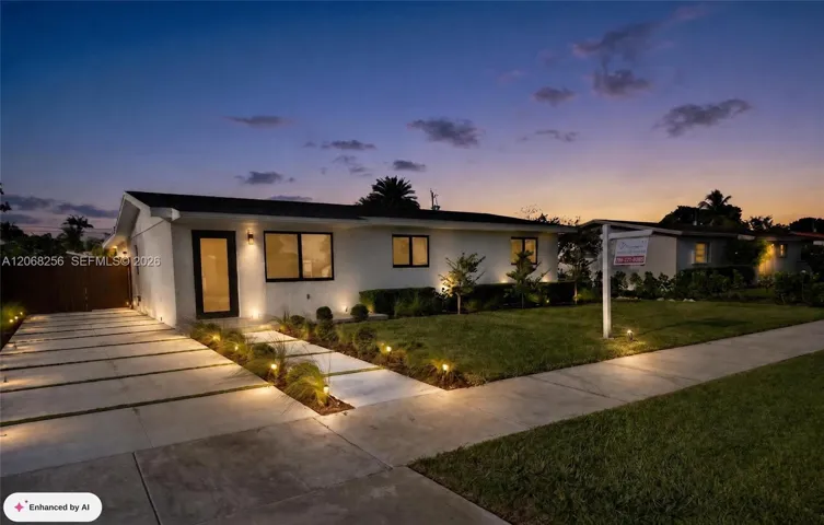 Front at night