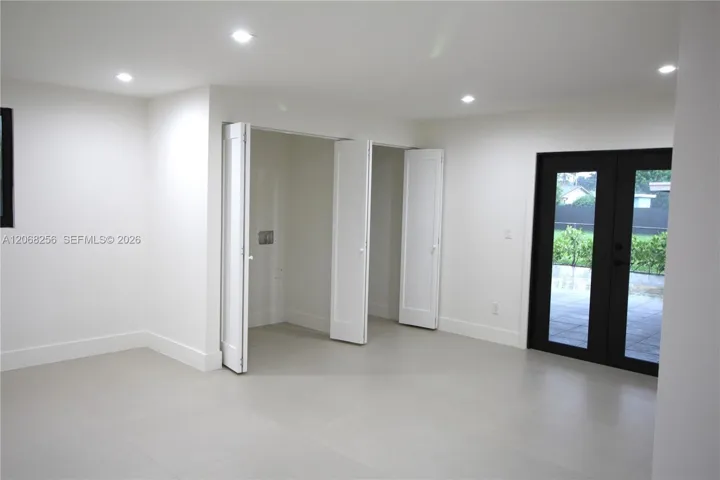 Laundry and utility closets