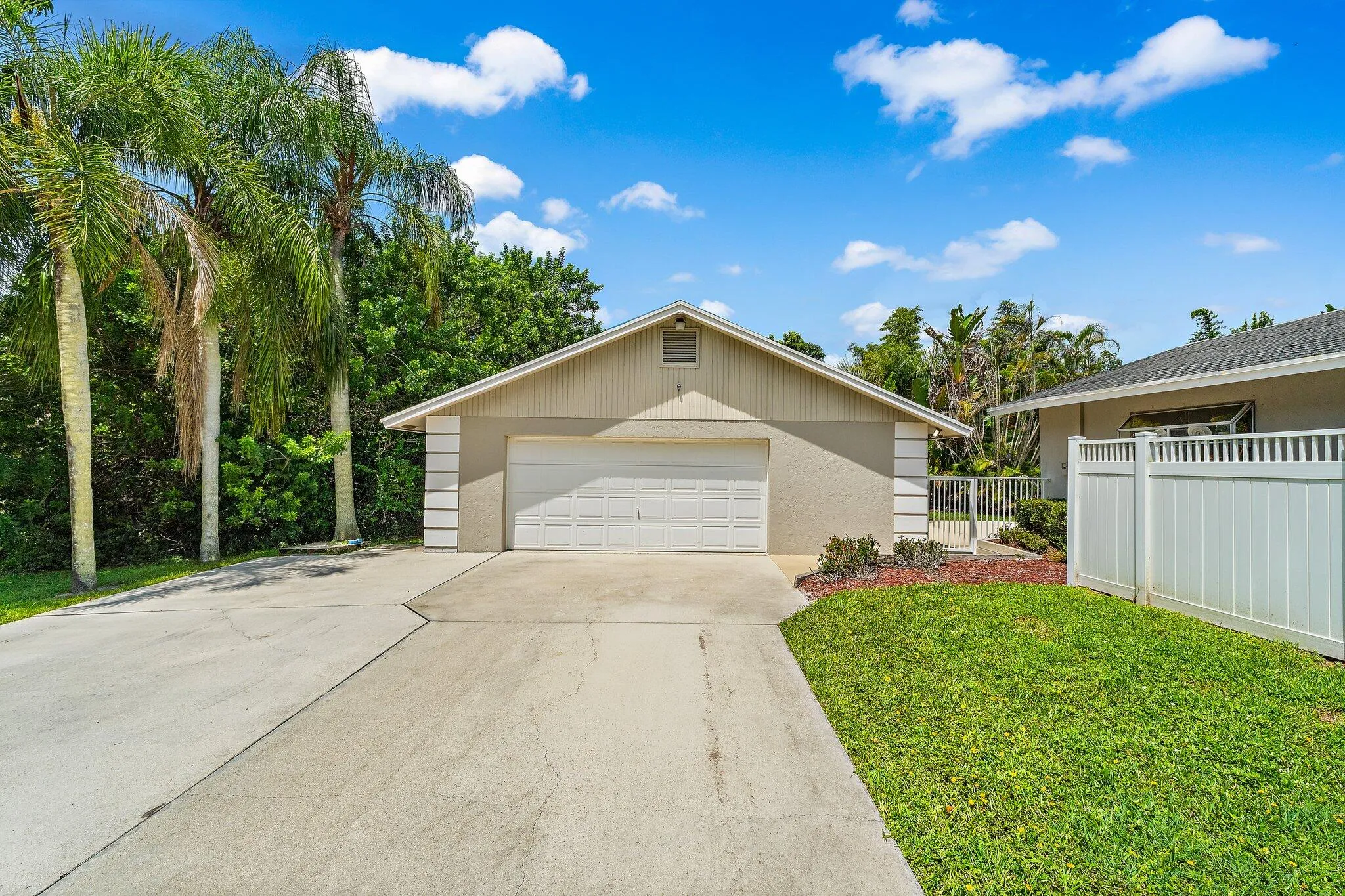 Spacious 2 Car Garage