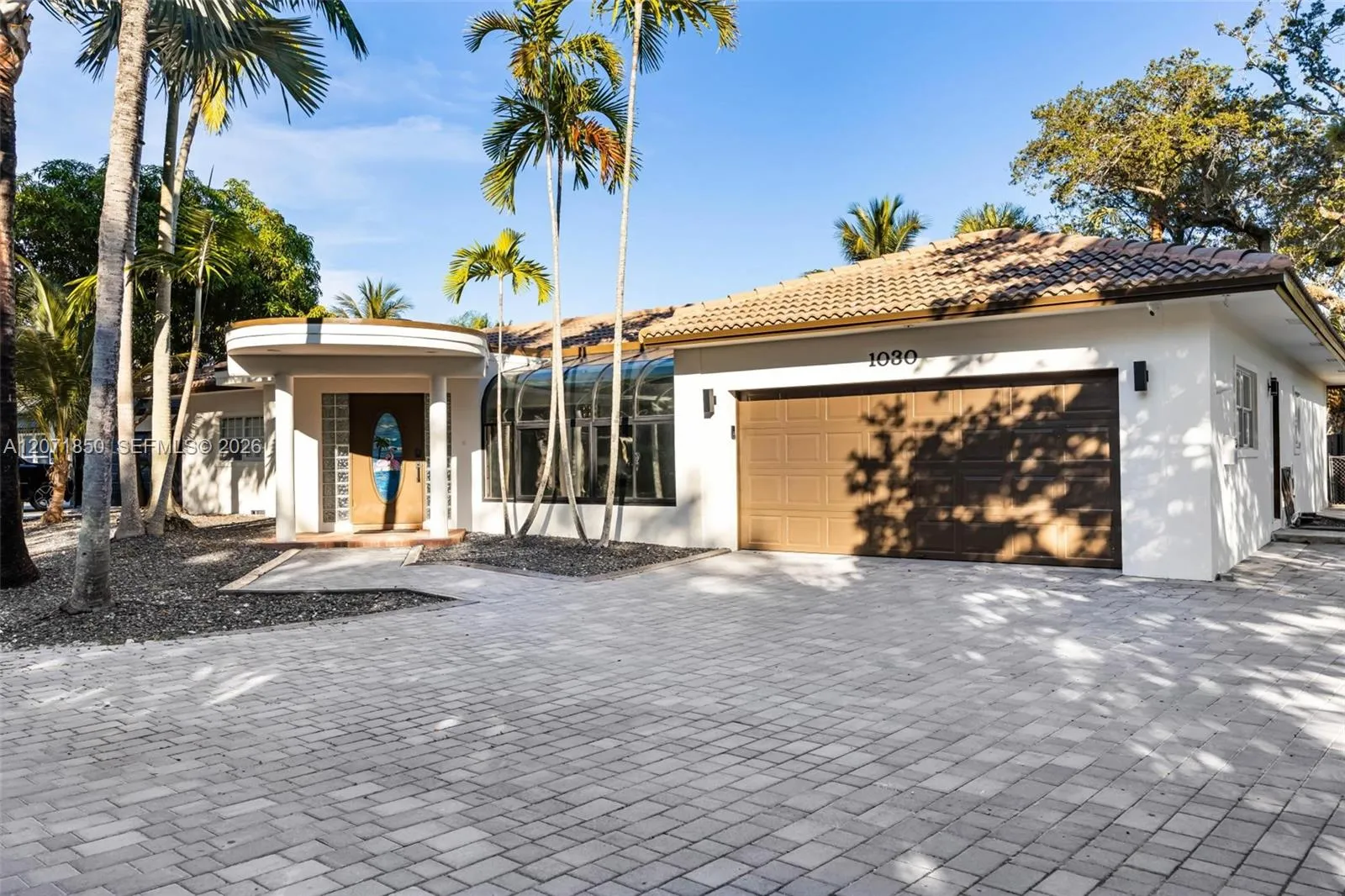 Driveway and Garage