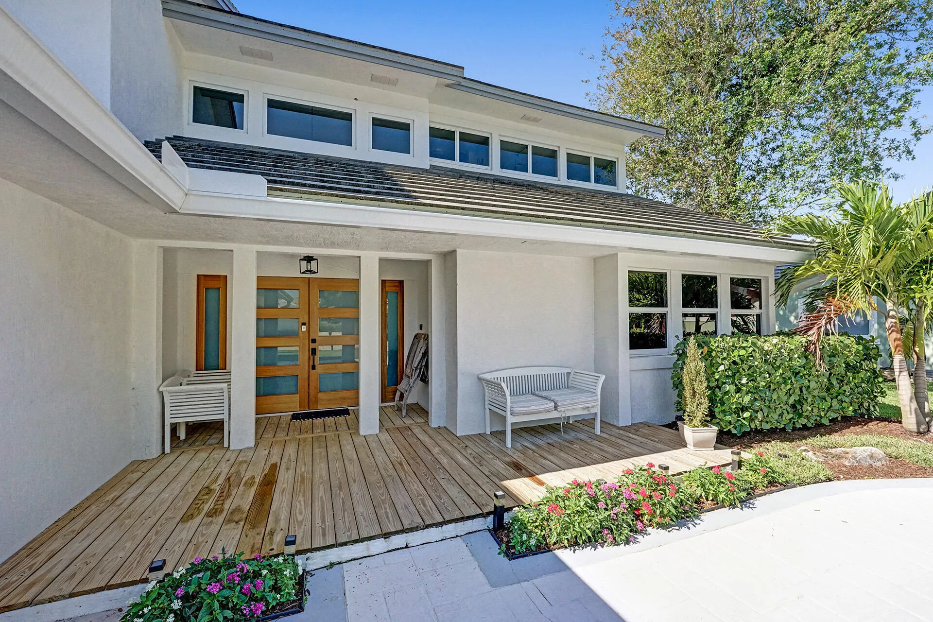 Outside entrance