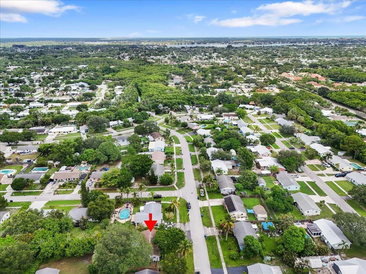 Aerial Facing North
