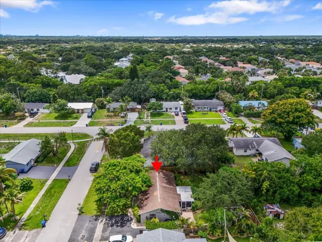 Aerial Facing South