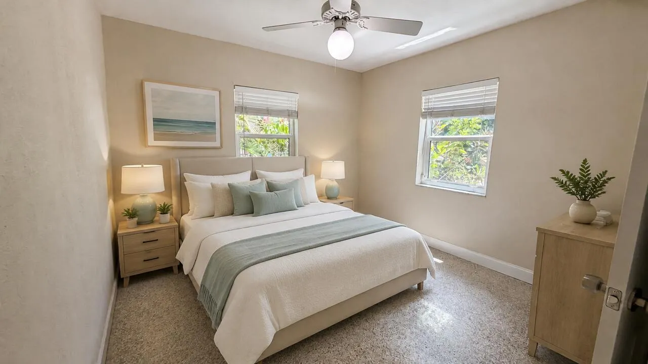 STAGED BEDROOM 2