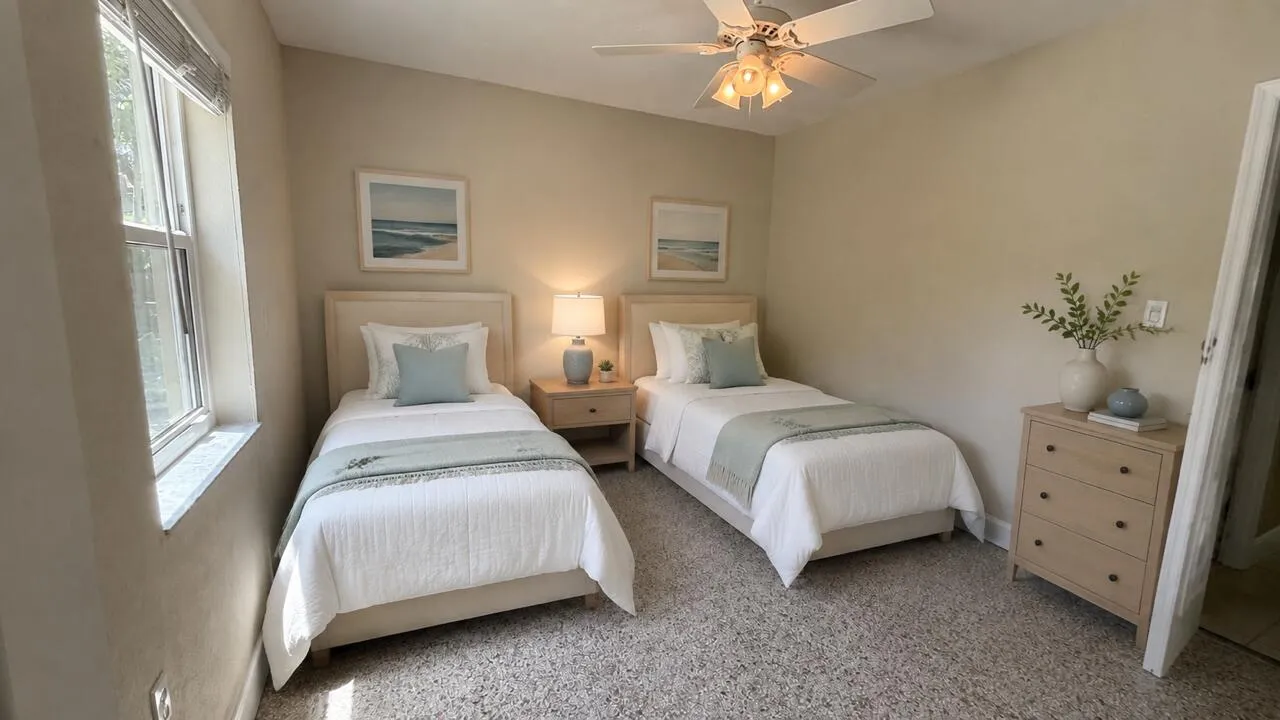 STAGED BEDROOM 3