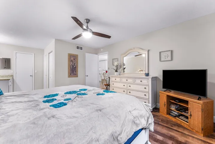 Master Bedroom with Walk-In Closets