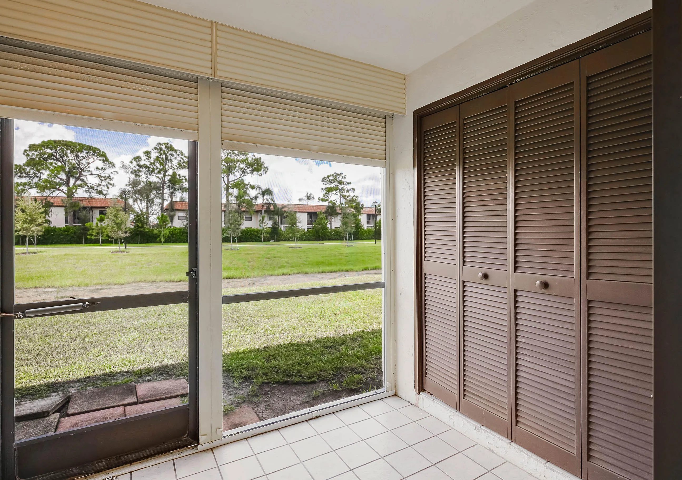 STORAGE ON PATIO