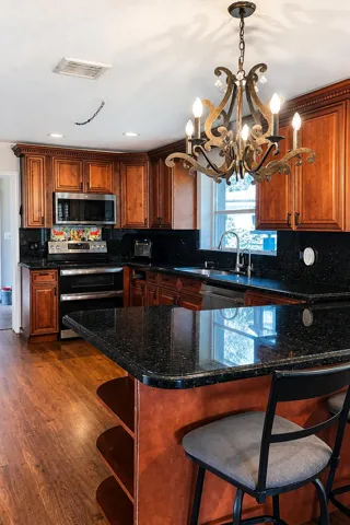 Spacious kitchen