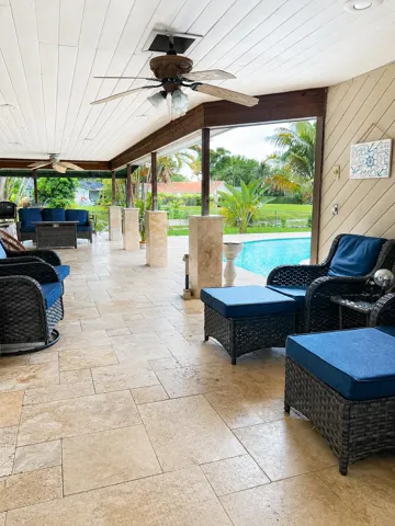 Covered Outdoor Living Area