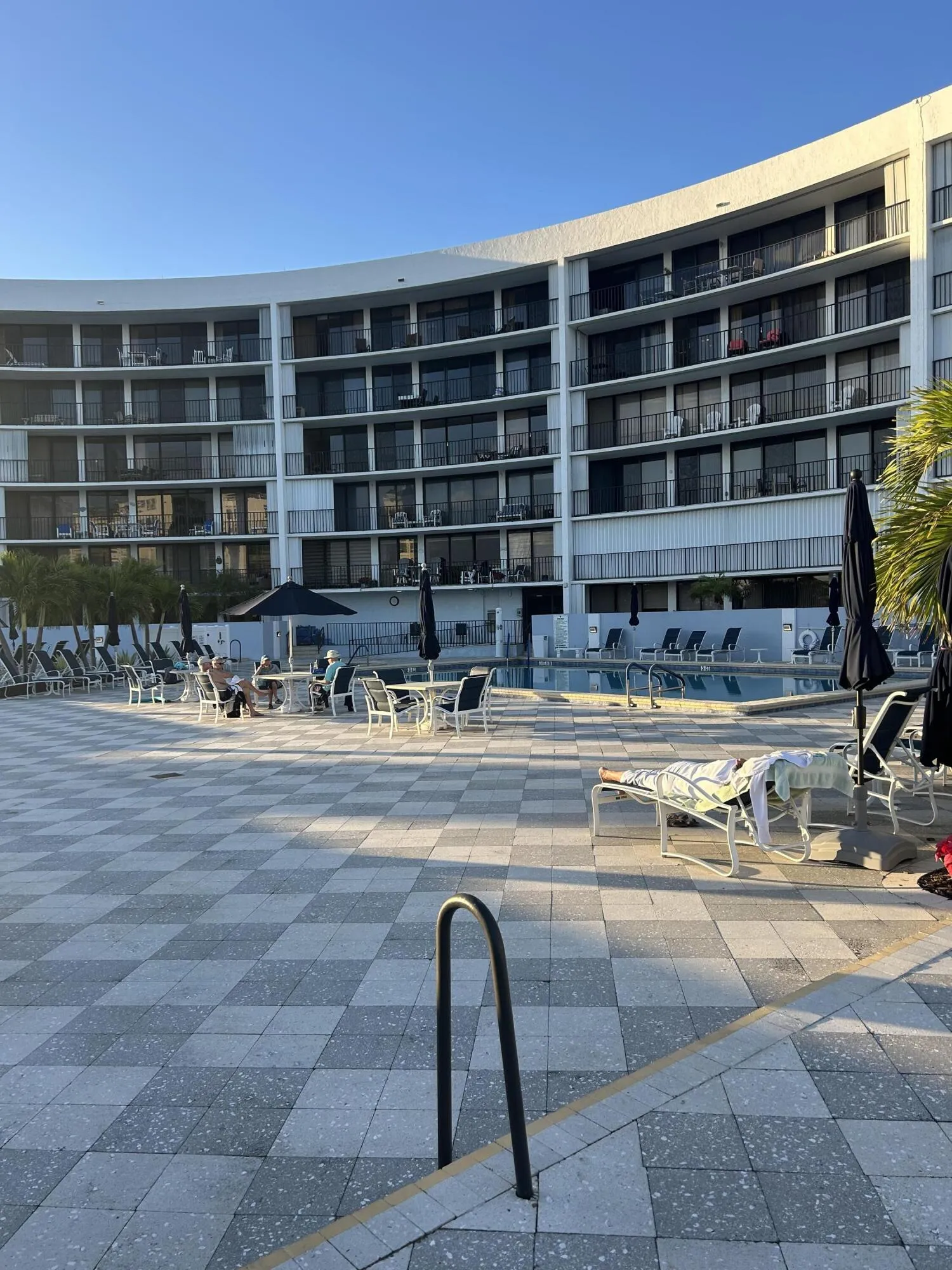 Pool deck