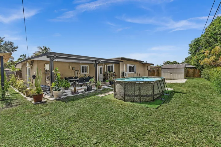 back yard