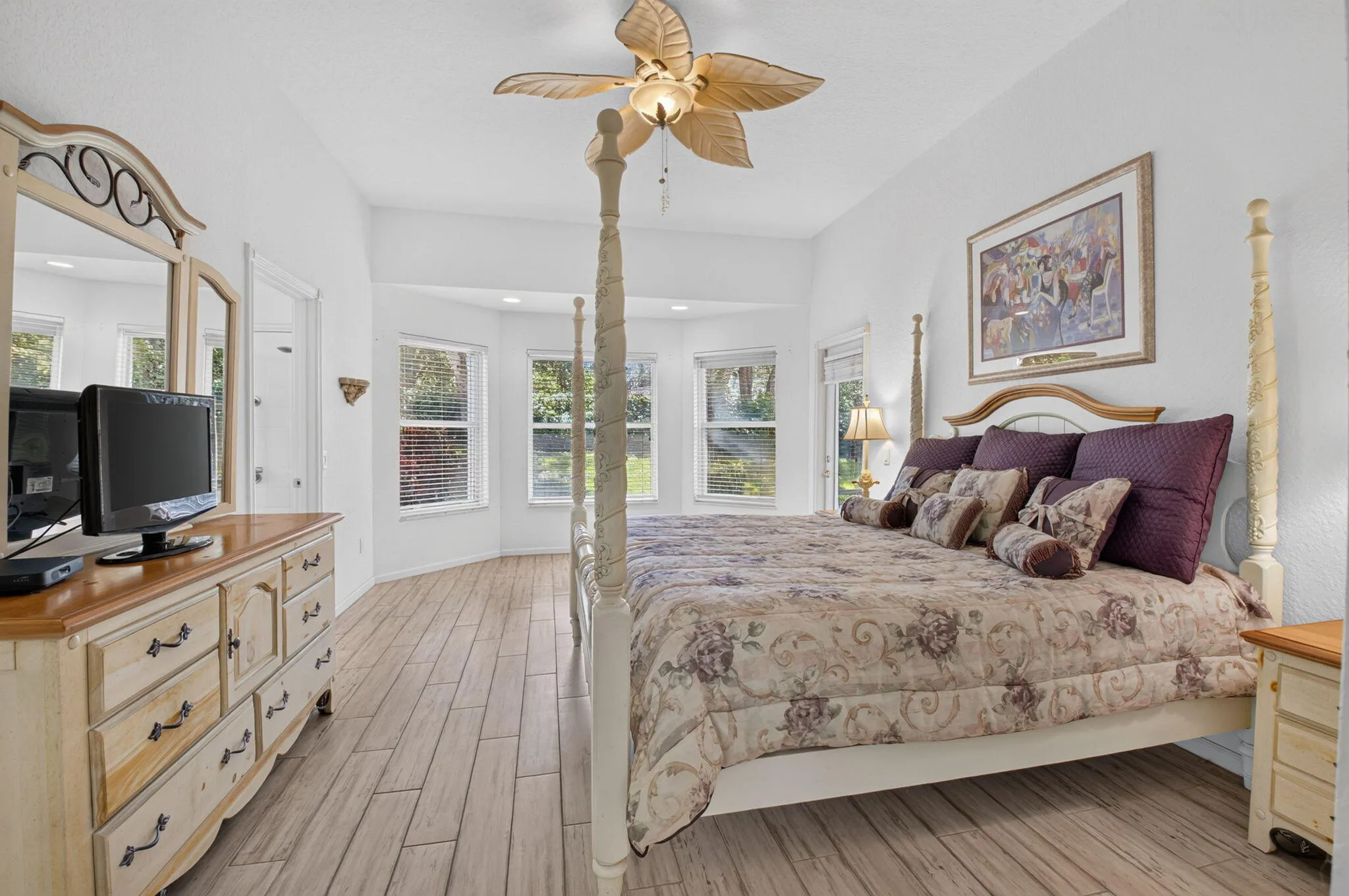 Primary Bedroom with sitting area