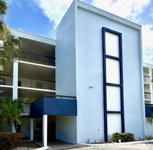 SOON TO BE LOOK OF MODERN BUILDING FRONT SIMILAR TO OTHER 2 CONDO 8 BUILDINGS