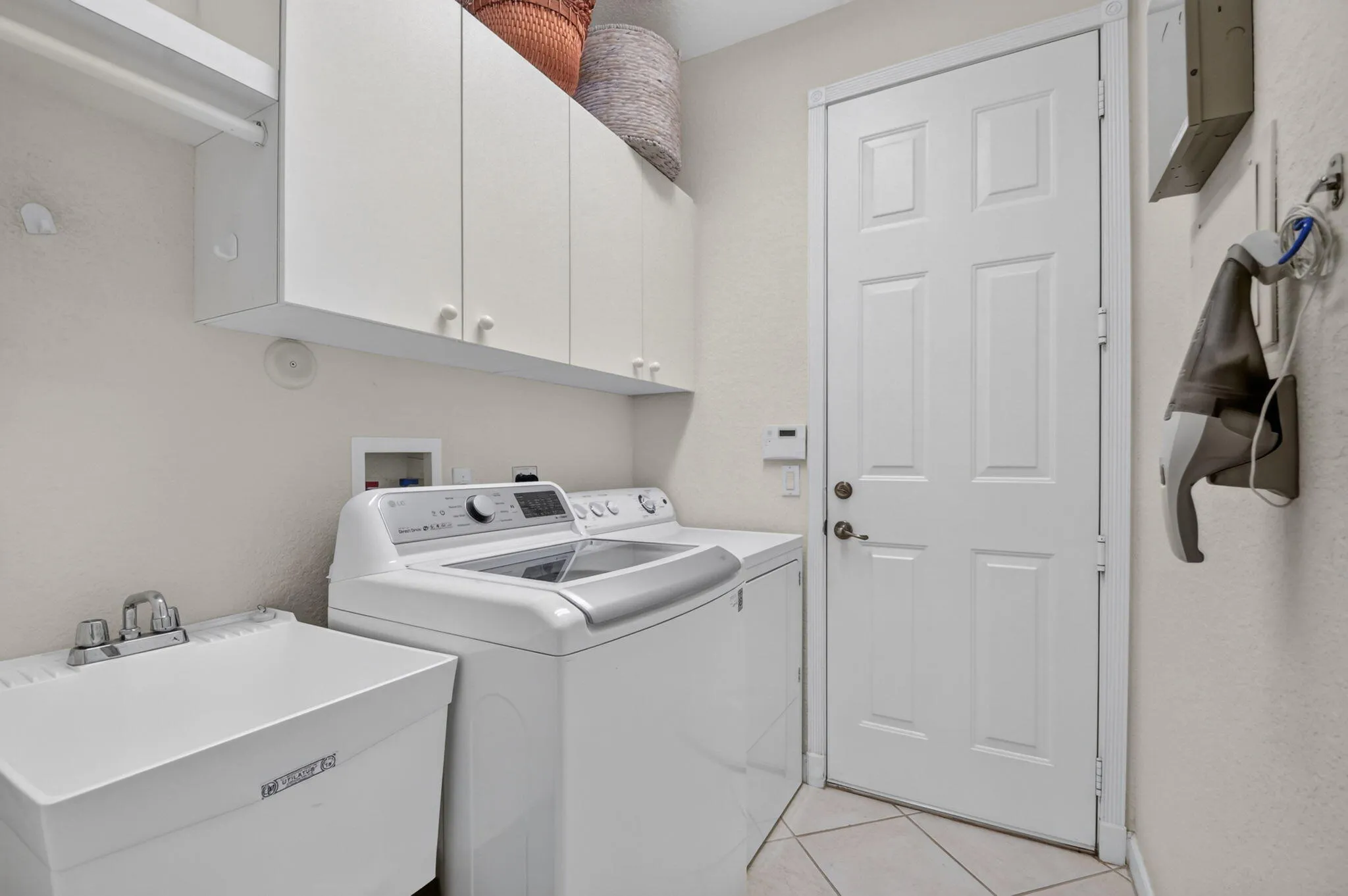 Cabinets for storage, slop sink etc...