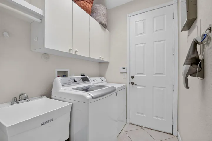 Cabinets for storage, slop sink etc...