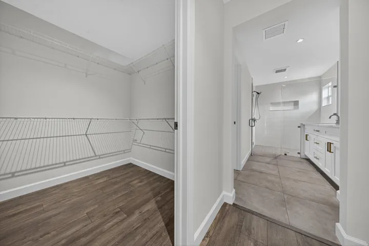 Primary Bedroom Walk in Closet