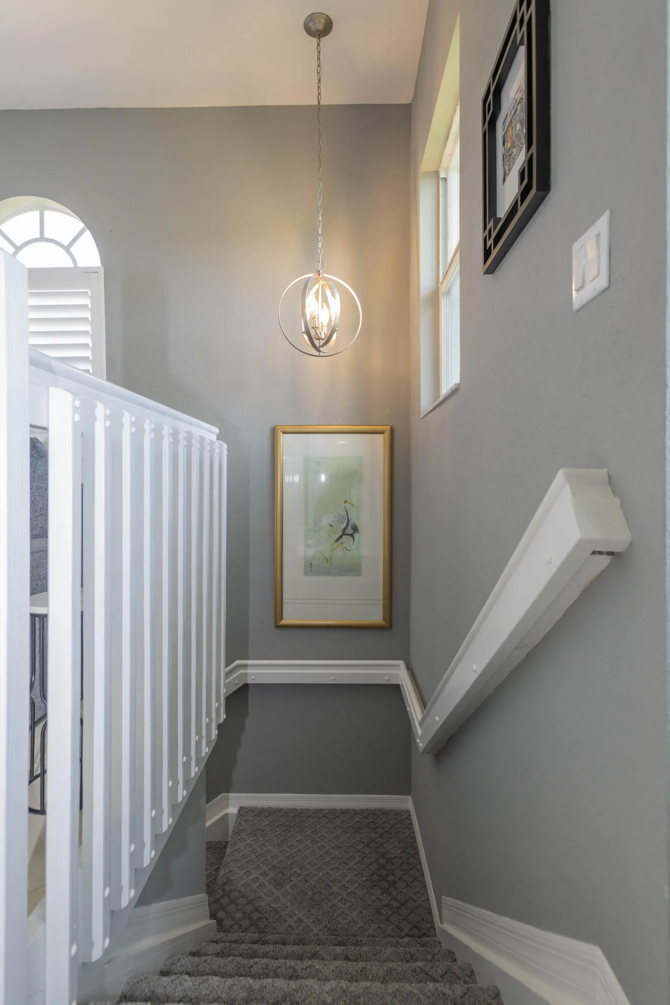 Going upstairs