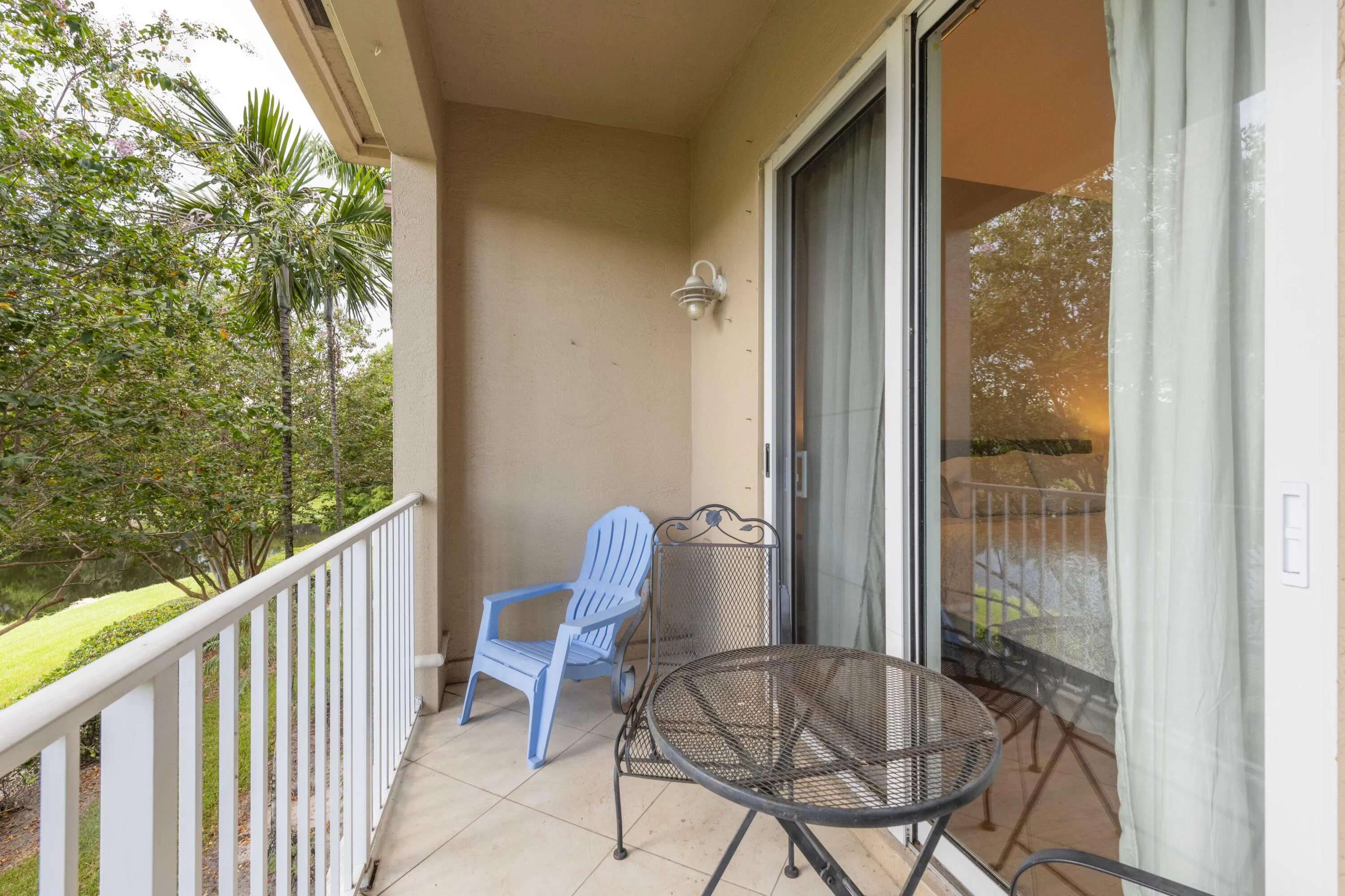 Balcony from master bedroom