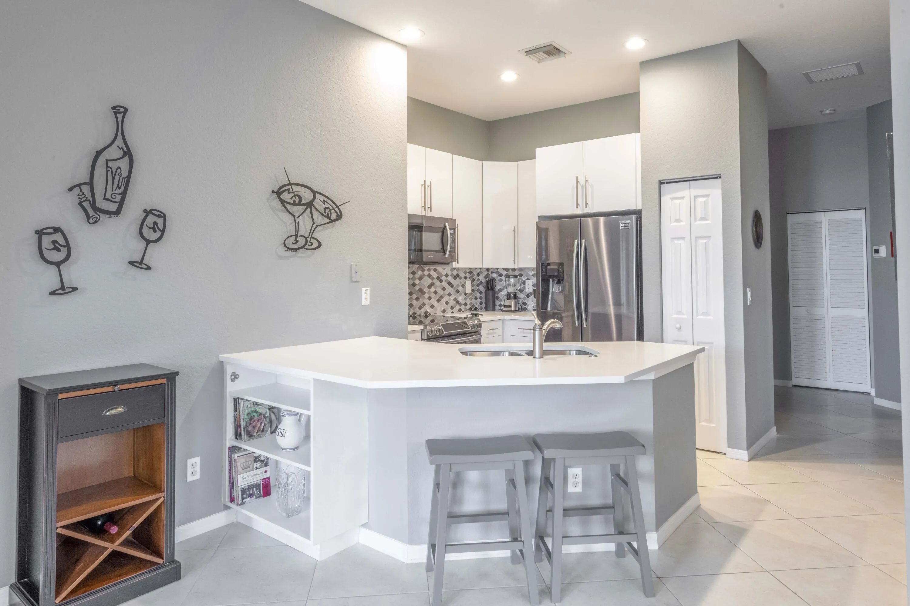 Breakfast area