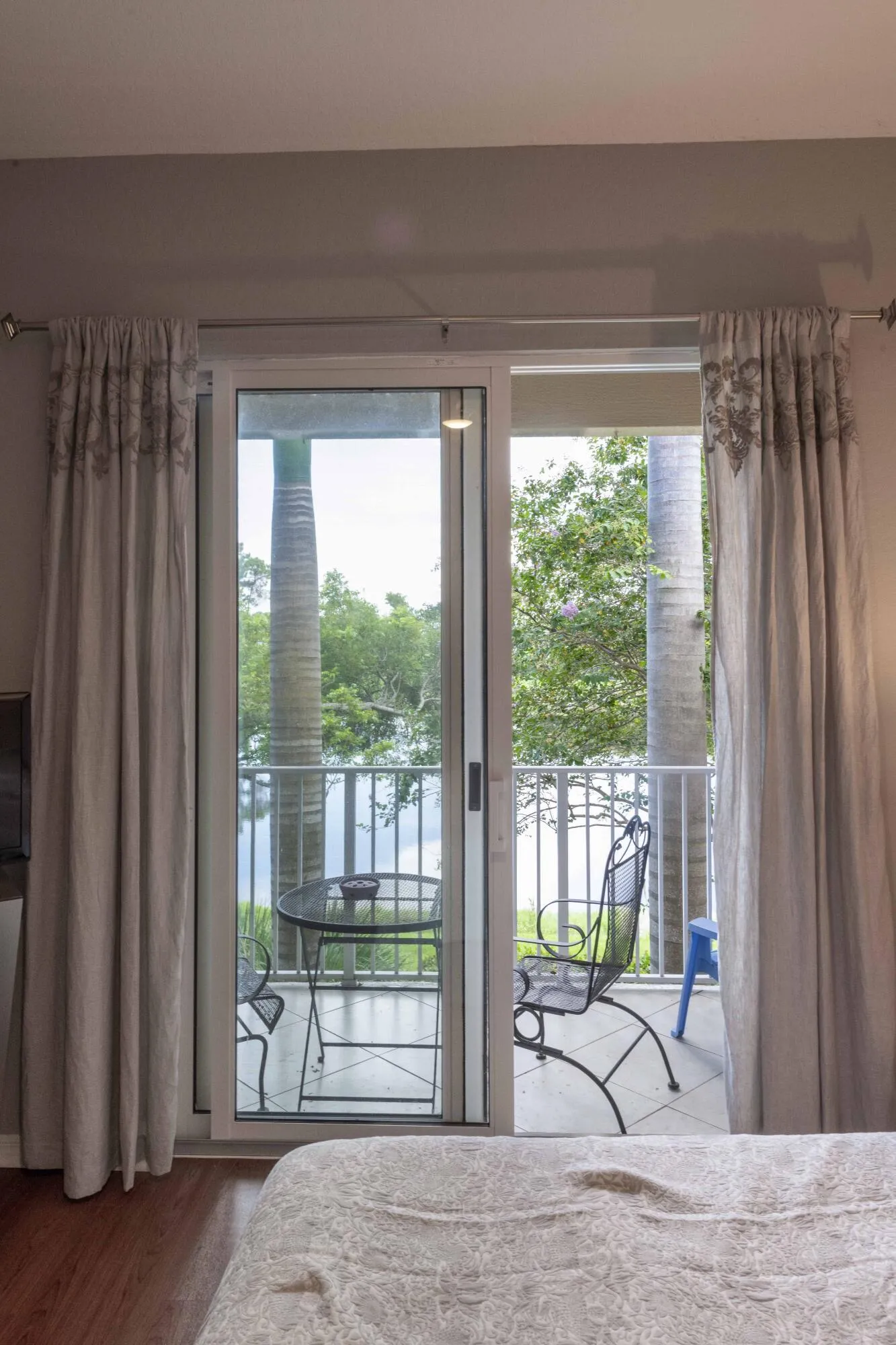 View from the master bedroom
