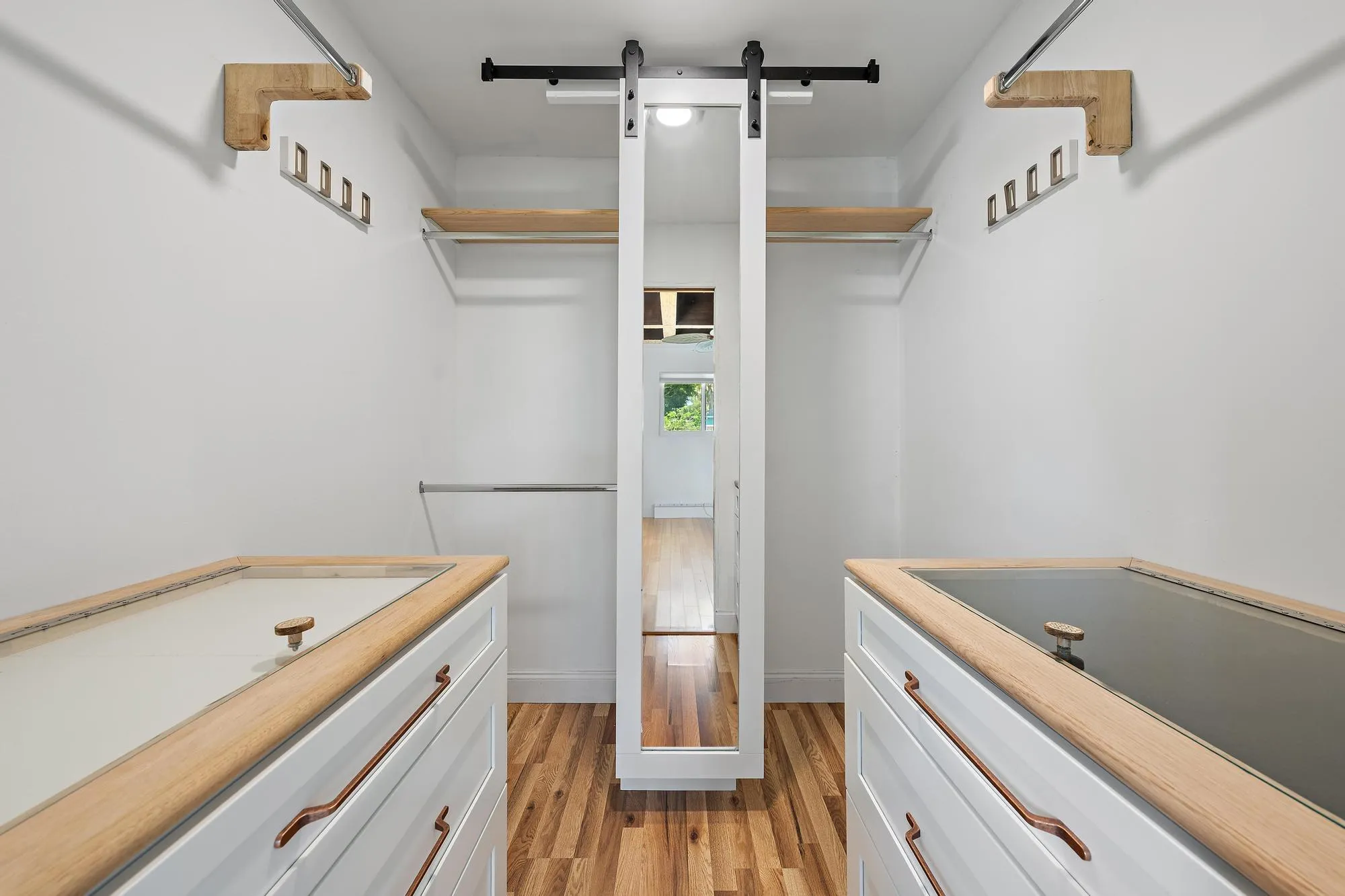 Walk in closet in Primary bedroom