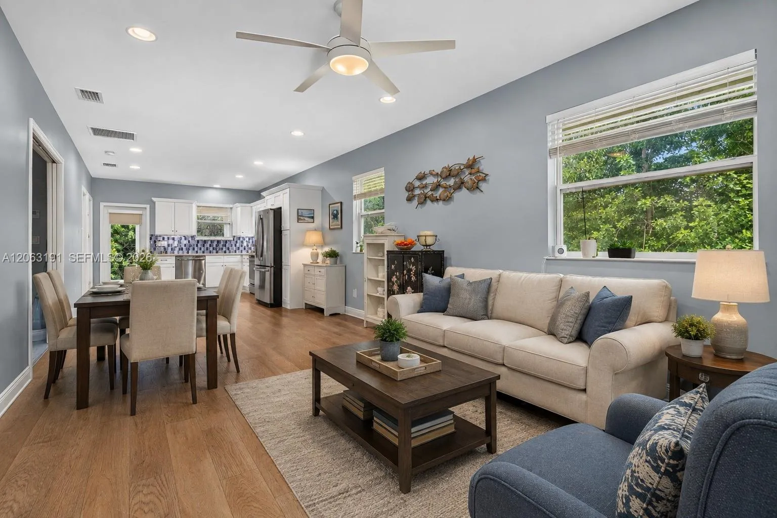 Guest House Living Room. AI Enhance