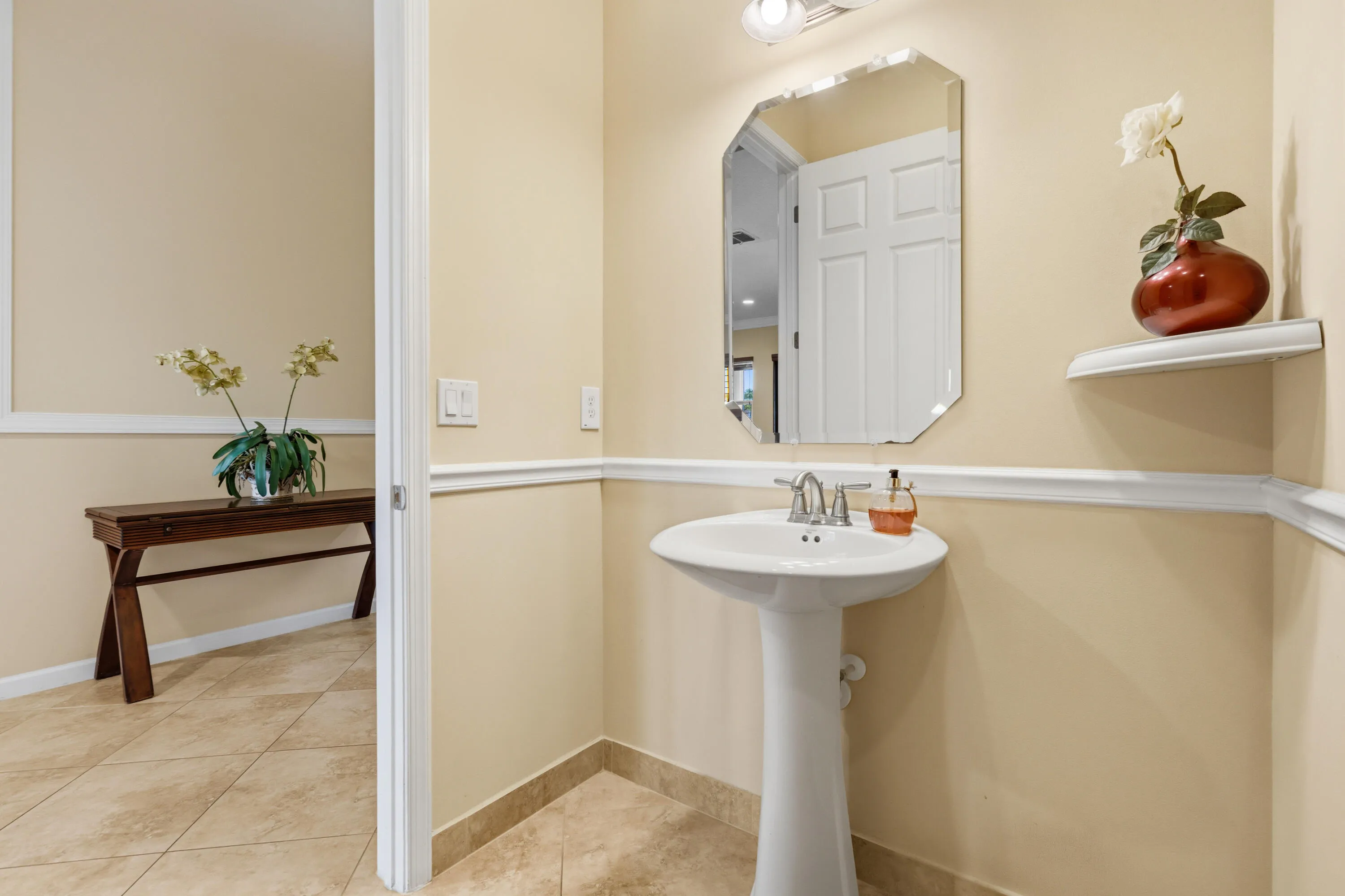 Powder bath
