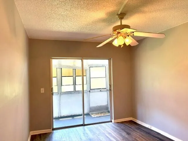 Ceiling Fan and Laminate Floor