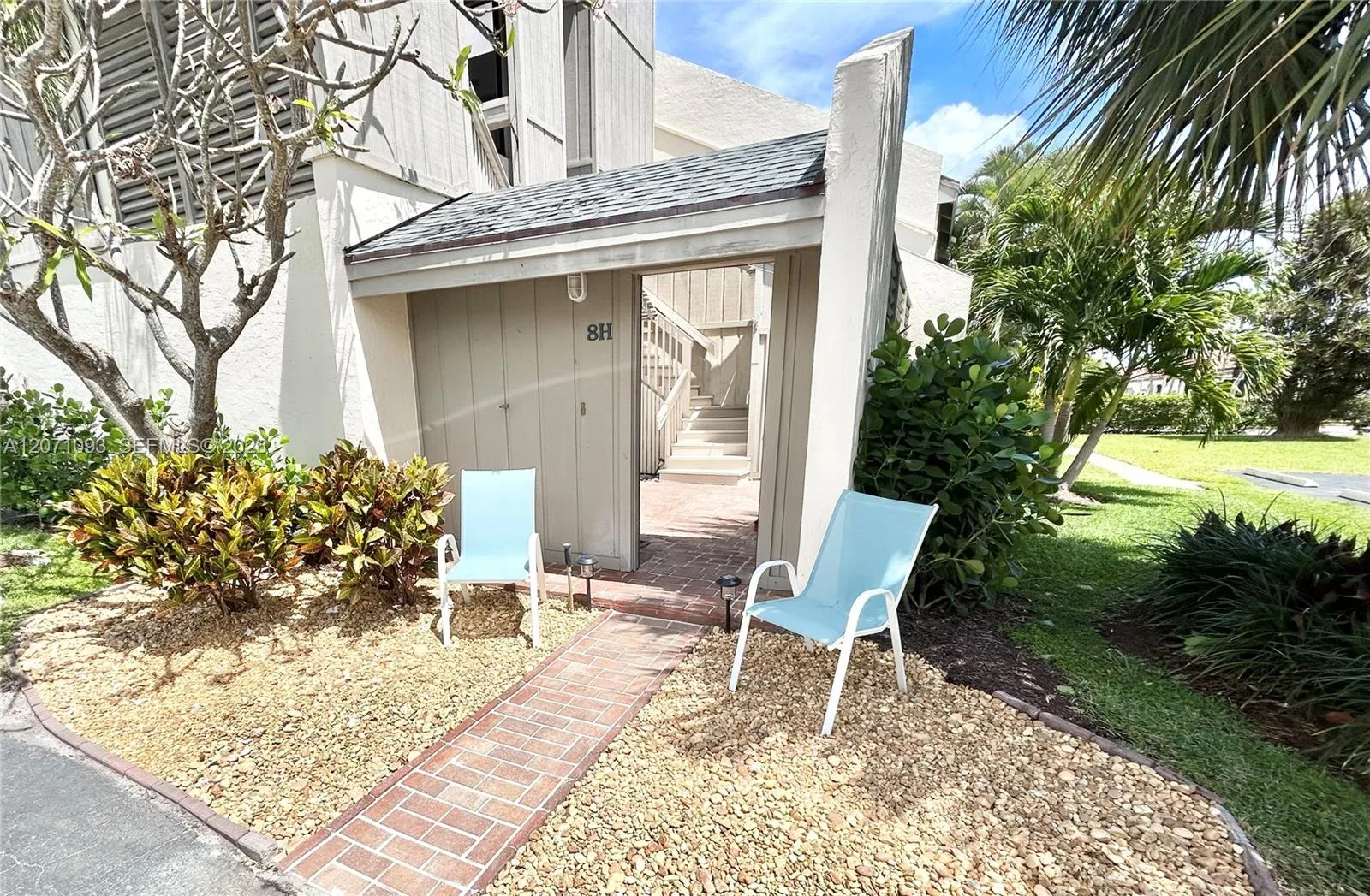 Entry Way - Steps from Assigned Parking Spot