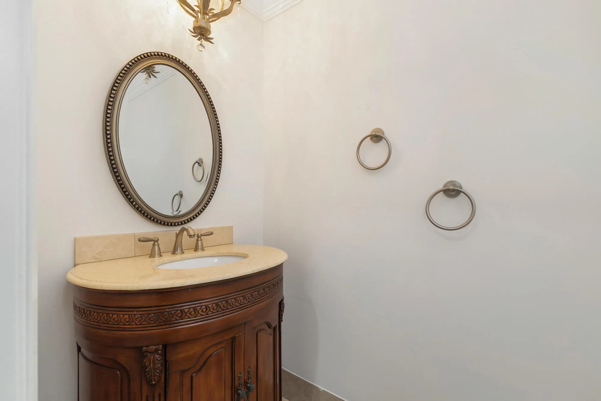 Updated Guest Powder room