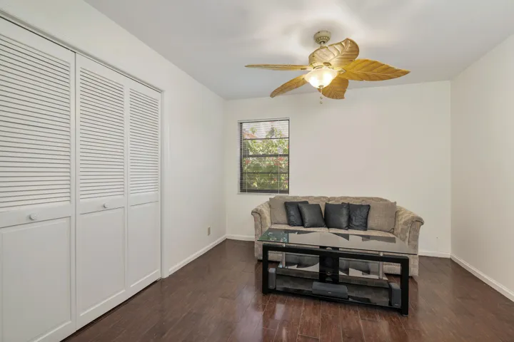 3rd Bedroom with laminate flooring