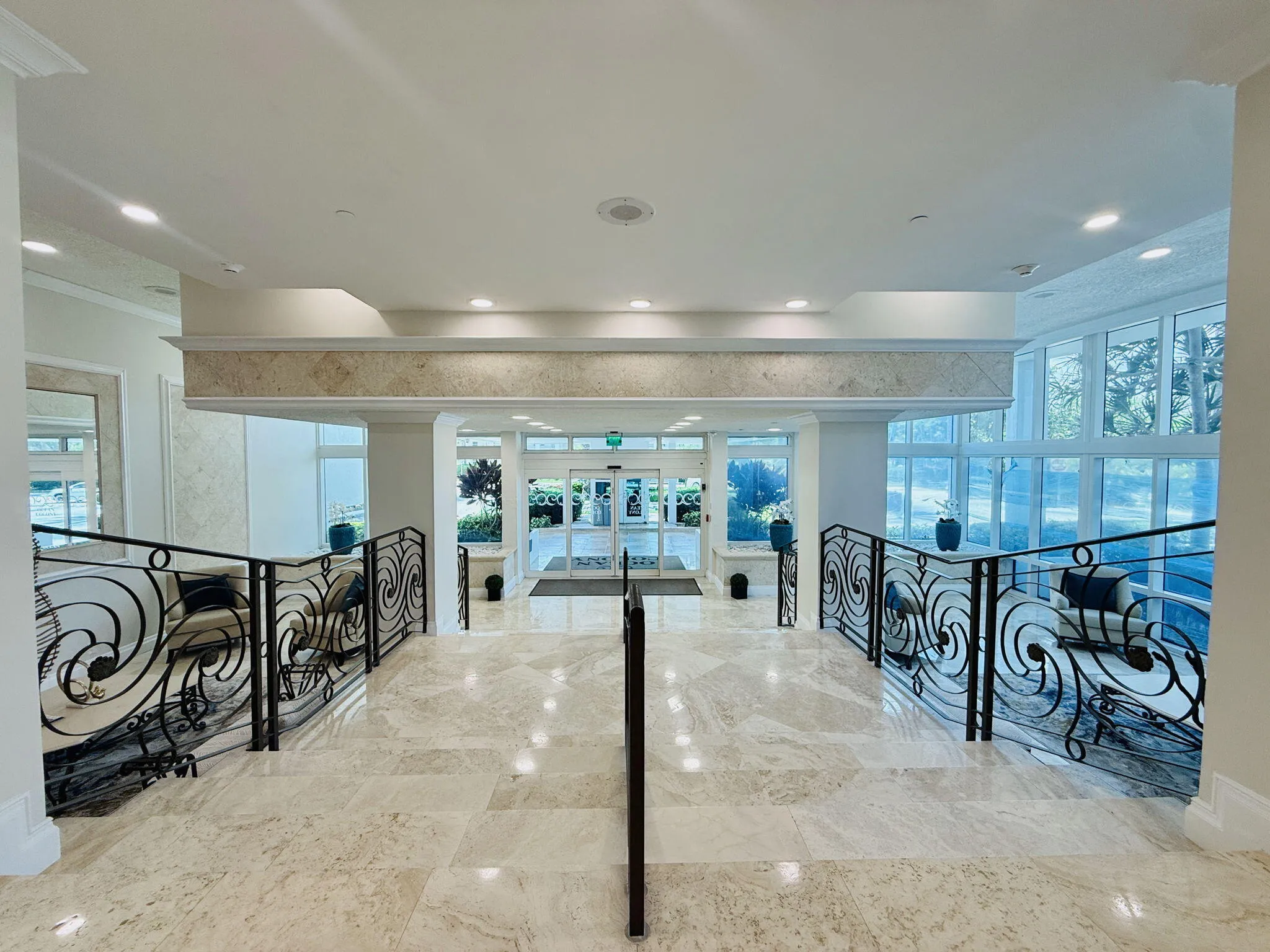 lobby area