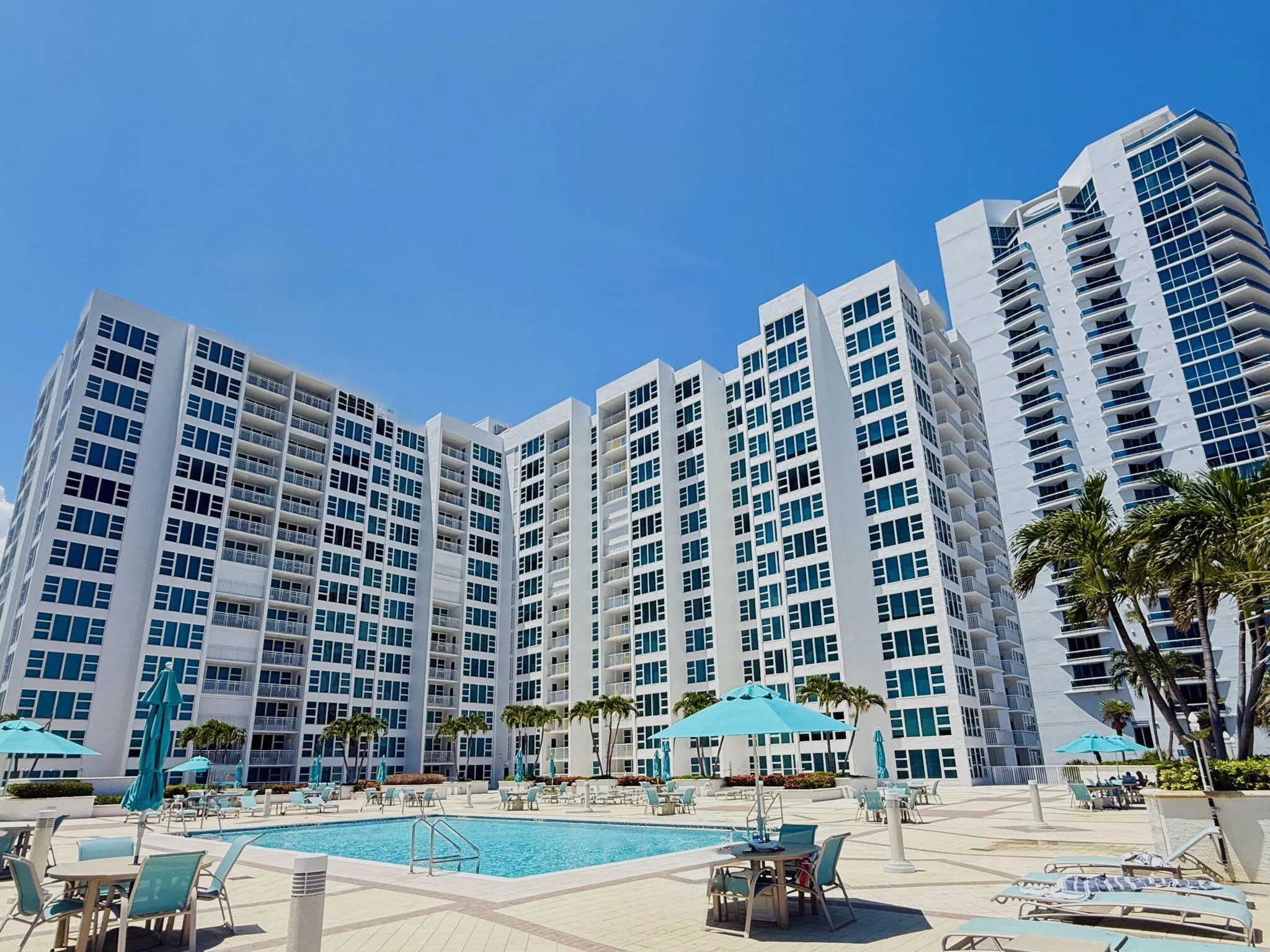 pool deck daylight