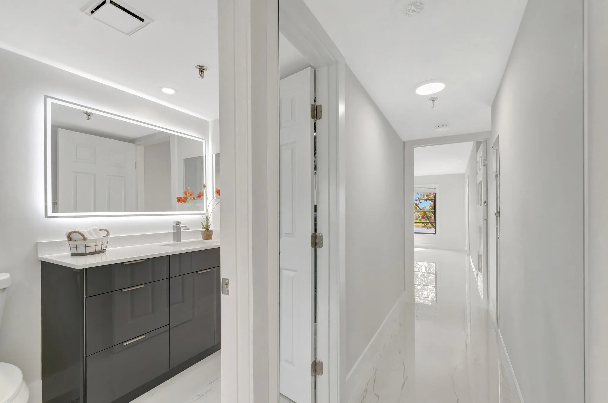 Guest Bathroom Hall Access