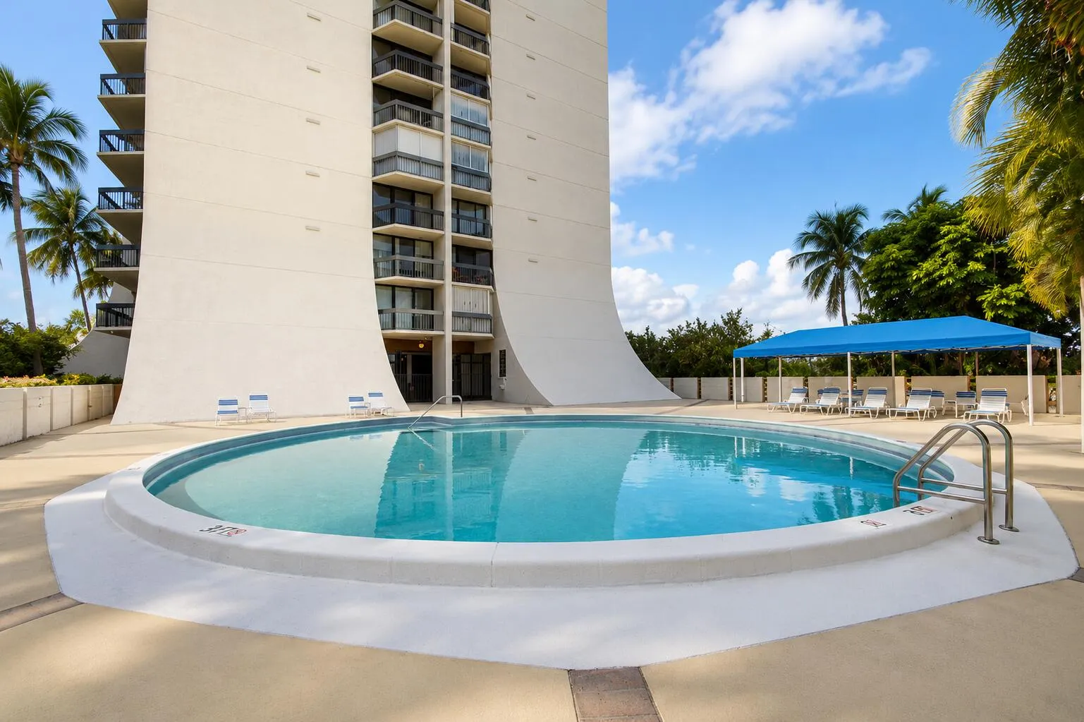 Pool for Residents of the Building.