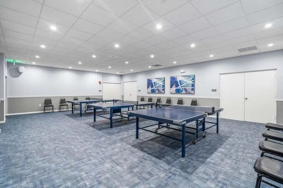 ping pong room