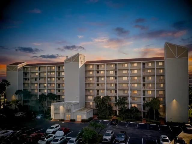 Building Front Dusk