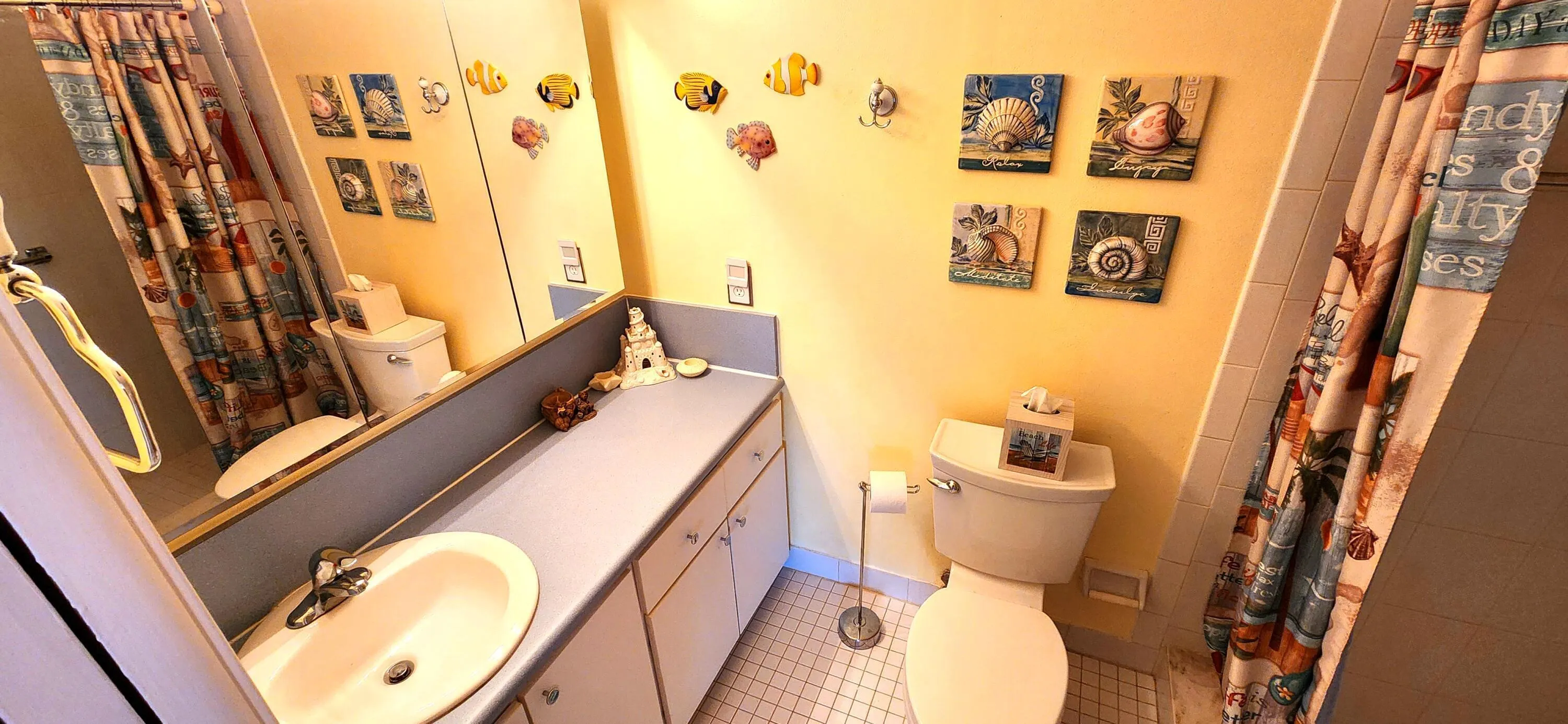 2nd Bathroom looking toward sink