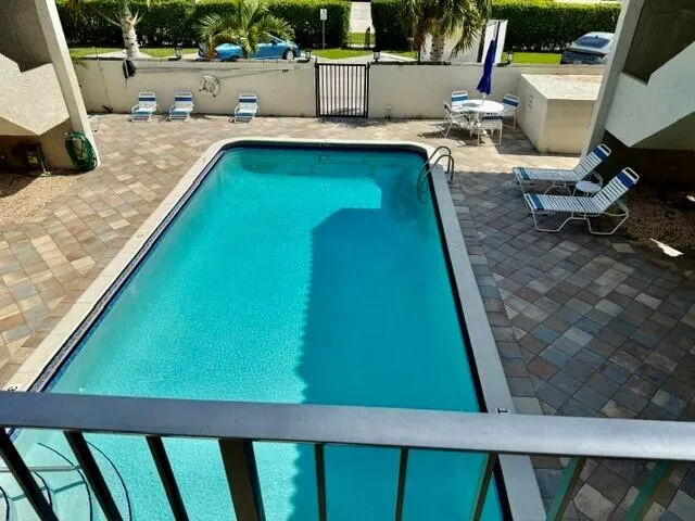 Sparkling pool
