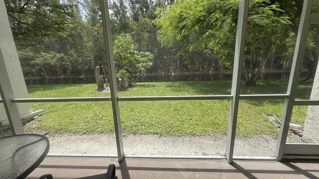 from porch