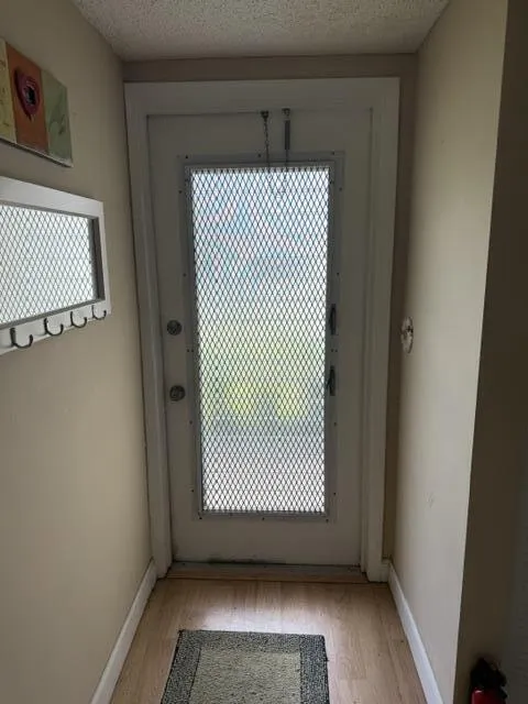 hallway to front door