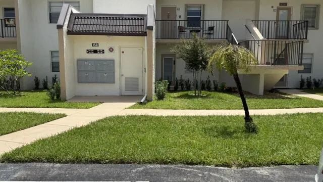 1st floor unit next to laundry and mailboxes
