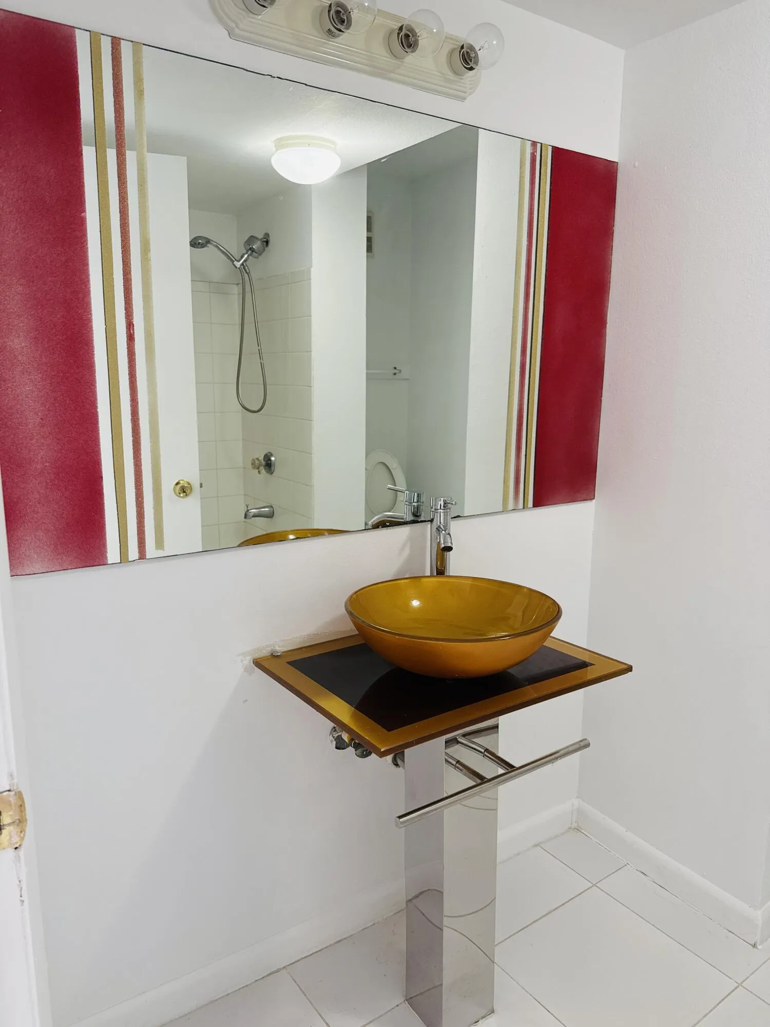 First-floor bathroom
