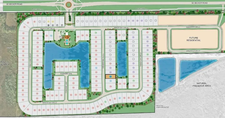 3627 SE Cedarstone Place Site Map