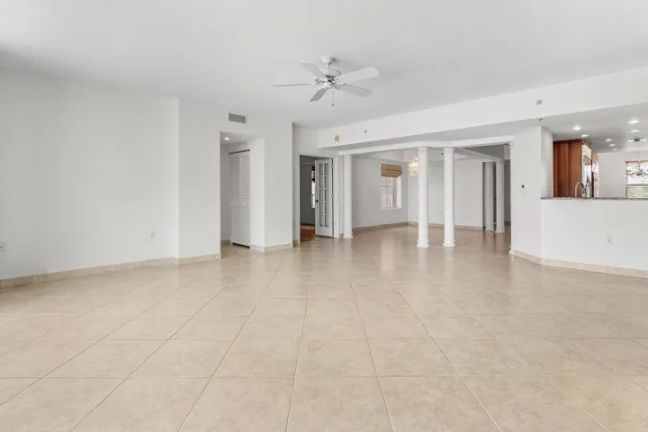 Open concept Living area
