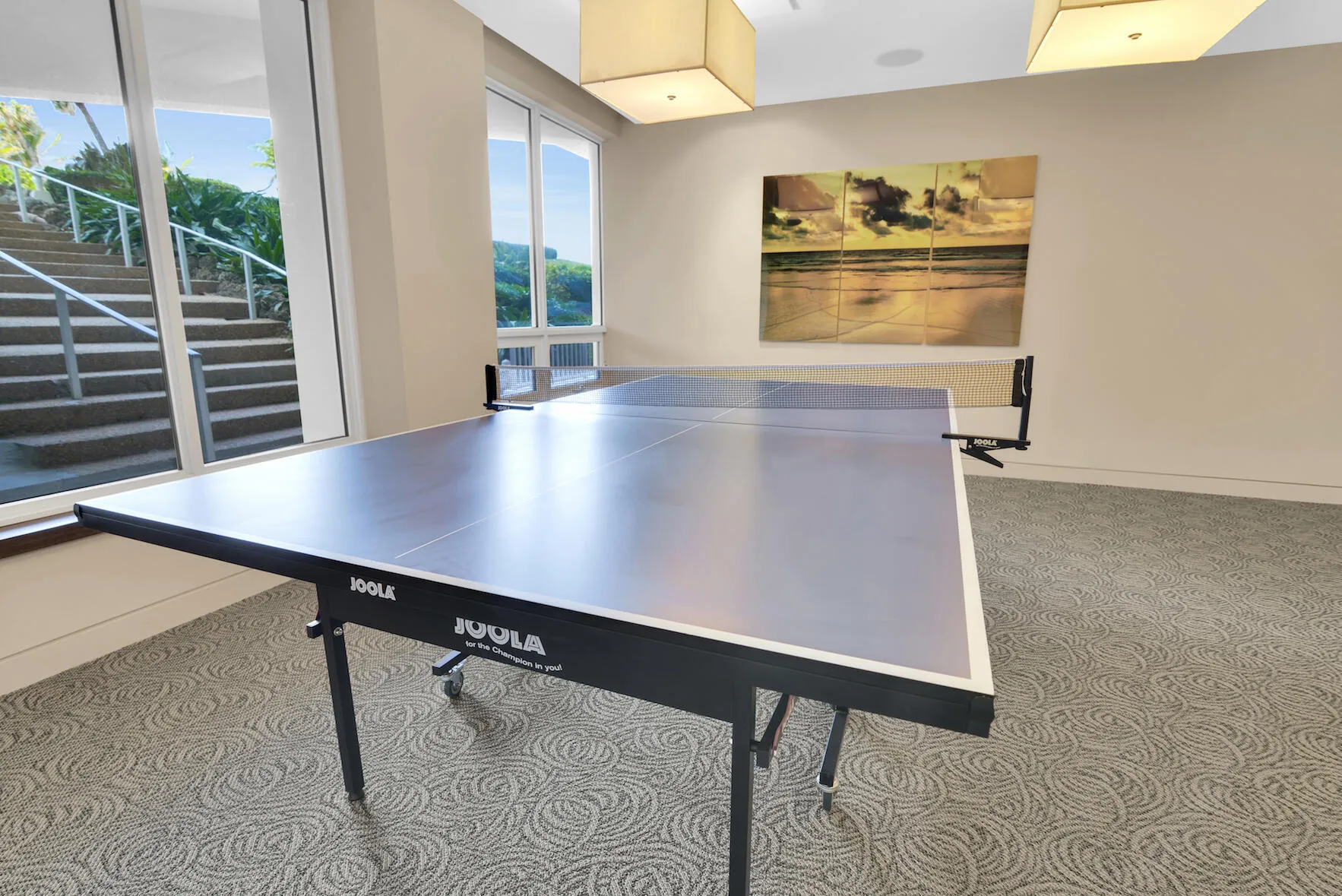 Ping pong room