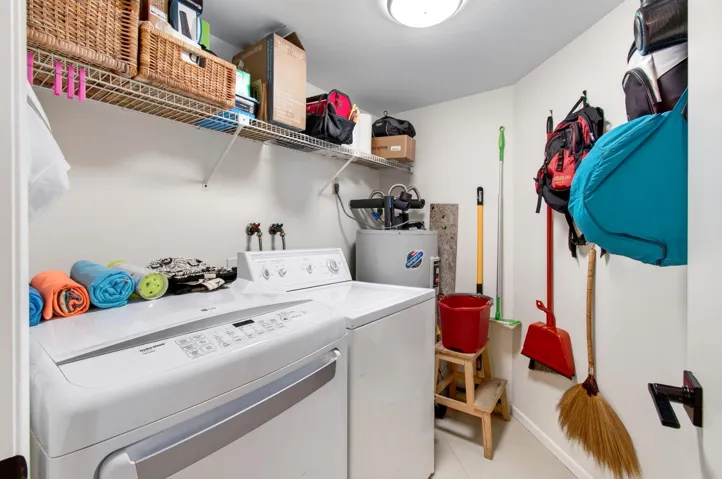 separate laundry room
