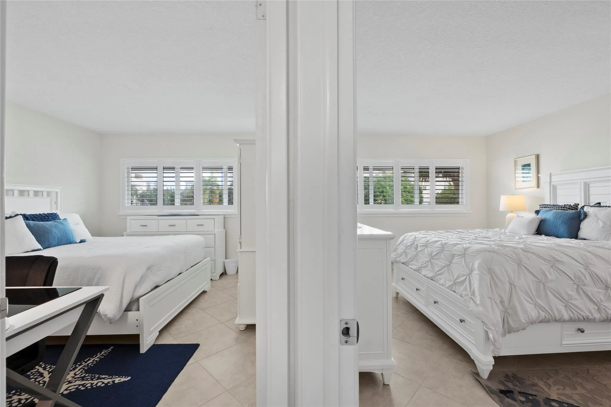 two bedrooms