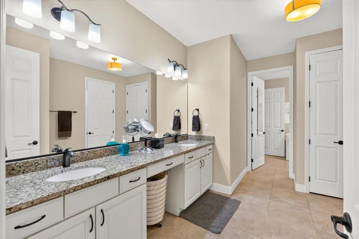 Double Sinks - Master Bathroom